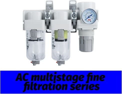 Oil Mist Separator Compressed air Water Removal Oil Compressor Oil Filtering AC20C-02E-B AC40D-04DE-B(AC20D-02DE-B) in Kuwait