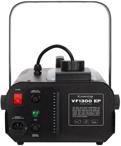 Audiosavings Bundle: (1) Eliminator ADJ VF1300 EP Portable Fog Machine Bundle with (1) Rockville RFJG Gallon Fog/Smoke Juice Fluid (2 Items) in Saudi Arabia