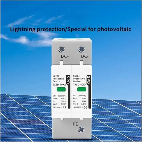 Arrester Device DC Surge Protector Photovoltaic Lightning Protection Power Arrester, 600v 40ka Voltage Protector in Saudi Arabia