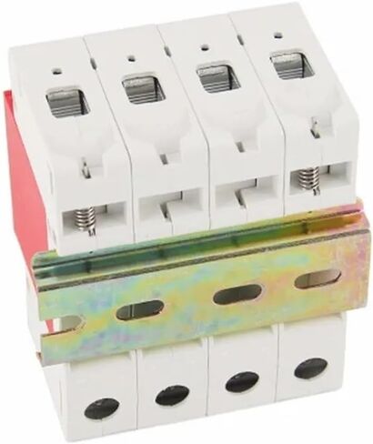 DECRESTER DECROGE RUSTERTOR B100-4P 60KA ~ 100KA 275V 385V 420V AC SPD House SPD DESTECTER LOWERTAGE ARRESTER DEVICE 3P+N حماية Lightning (اللون: B100 4P ، الحجم: 385 فولت) in Saudi Arabia
