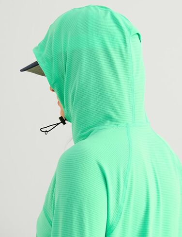 HUK Women's A1a Hoodie Lightweight Hooded Fishing Shirt, Sun Protection, Breathable, Quick-Dry Performance in Saudi Arabia