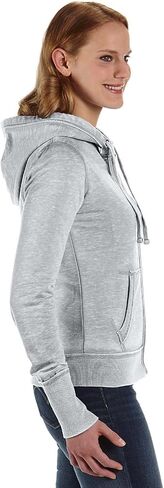 J. America Women's Ladies Zen Full Zip Hooded Sweatshirt in Saudi Arabia
