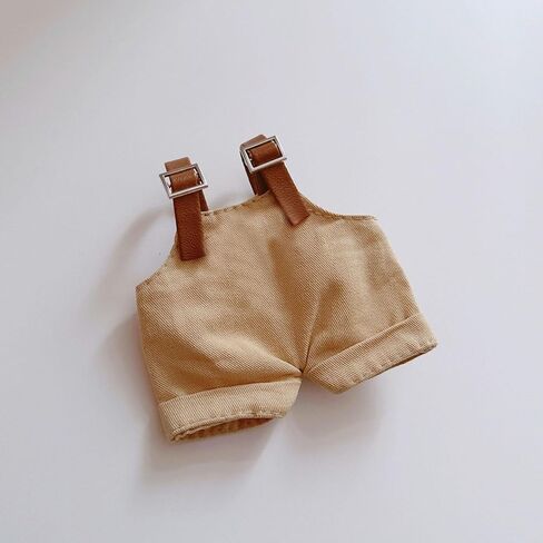 17cm Clothes Set(NO Doll), Hat & Overalls Set for 17cm Accessories Suit, Cute Clothes for Dress up Unique Style, Stylish Clothes for Doll (Blue) in Saudi Arabia