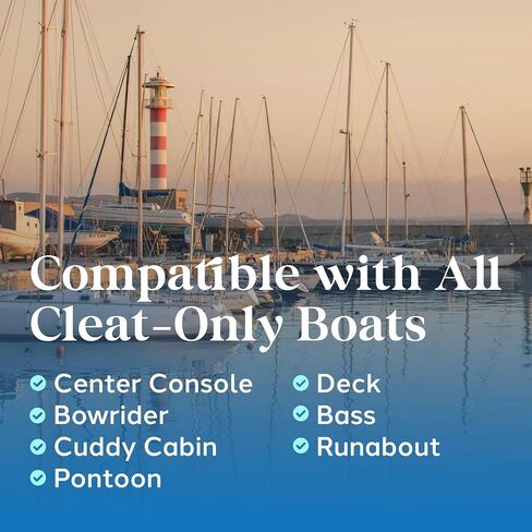 DL Fender Cleat Fender Adjuster - Effortless Fender Management with Versatile Boat Docking Tool - Multifunctional Fender Holder can be used as Boarding, Docking, or Rafting in Kuwait