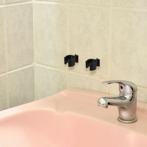 Cabilock 30pcs مقاطع قفل مضخة زجاجة البلاستيك - إكسسوارات مشبك تسربات للتسرب لتطهير زيت ، غسول ، زجاجات موزع الشامبو - سهلة الاستخدام ، أسود ، 0.78 × 0.59 × 0.47 بوصة in Kuwait