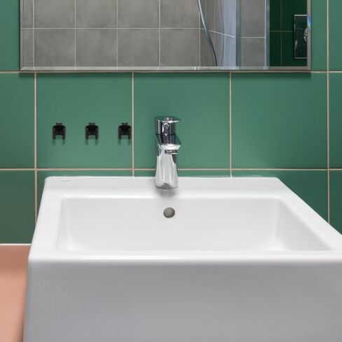 Cabilock 30pcs مقاطع قفل مضخة زجاجة البلاستيك - إكسسوارات مشبك تسربات للتسرب لتطهير زيت ، غسول ، زجاجات موزع الشامبو - سهلة الاستخدام ، أسود ، 0.78 × 0.59 × 0.47 بوصة in Kuwait