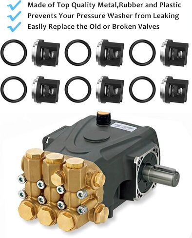 AR1828 Pressure Washer Pump Check Valve Kit – Replacement Valve Set with O-Rings for Annovi Reverberi 18mm RKV, RRV, XRC, XRCA Series – Compatible with 70-0179 Valve Kit in Saudi Arabia