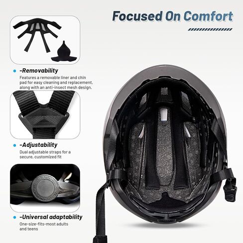 خوذة الدراجات للدراجات البالغين ، خوذات ركوب الدراجات للجنسين خفيفة الوزن للجنسين للرجال والنساء ، خوذة دراجة معتمدة من CPSC قابلة للتعديل in Kuwait