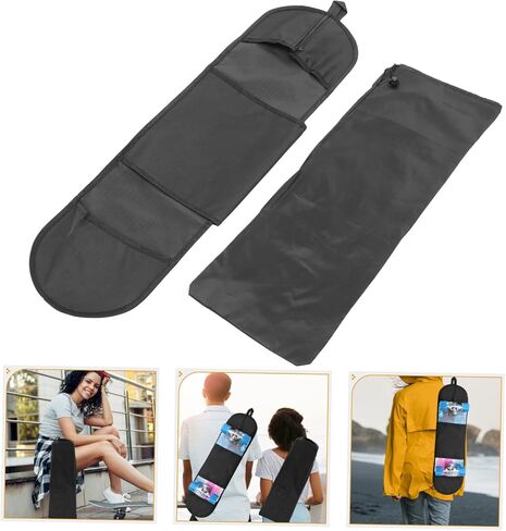 TOYANDONA Skateboard Carry Bag Portable Skateboard Pouch for Lightweight Durable with Zipper Closure for Storage Transport in Saudi Arabia