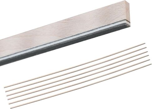 StewMac Natural Wood Guitar Bindings, Curly Maple with b/w/b Laminated Trim - 6 Pack in Saudi Arabia