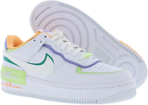 Nike Air Force 1 Shadow Women's Shoes (DZ1847-107 ، Sail/Glacier Blue/Coconut Milk/Armory Navy) Size 11 in Saudi Arabia