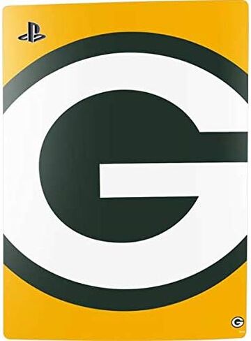 Skinit Decal Gaming Skin Compatible with PS5 Digital Edition Bundle - Officially Licensed NFL Green Bay Packers Large Logo Design in Saudi Arabia