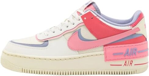Nike Air Force 1 Shadow Women's Shoes (DZ1847-107, Sail/Glacier Blue/Coconut Milk/Armory Navy) Size 11 in Saudi Arabia