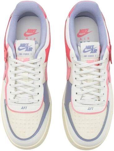 Nike Air Force 1 Shadow Women's Shoes (DZ1847-107, Sail/Glacier Blue/Coconut Milk/Armory Navy) Size 11 in Saudi Arabia