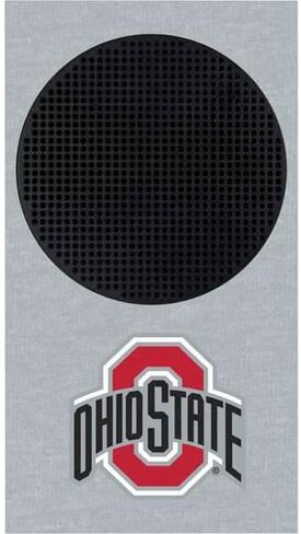 Skinit Decal Gaming Skin Compatible with Xbox Series S Bundle - Officially Licensed Ohio State University Buckeyes Design in Saudi Arabia