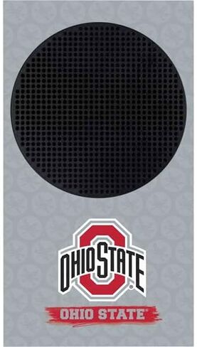 Skinit Decal Gaming Skin Compatible with Xbox Series S Bundle - Officially Licensed Ohio State University Buckeyes Design in Saudi Arabia