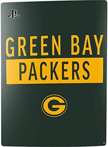 Skinit Decal Gaming Skin Compatible with PS5 Digital Edition Bundle - Officially Licensed NFL Green Bay Packers Large Logo Design in Saudi Arabia