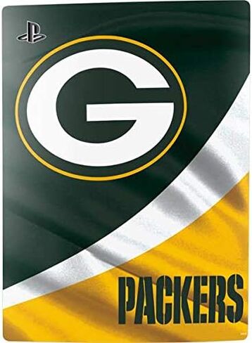 Skinit Decal Gaming Skin Compatible with PS5 Digital Edition Bundle - Officially Licensed NFL Green Bay Packers Large Logo Design in Saudi Arabia