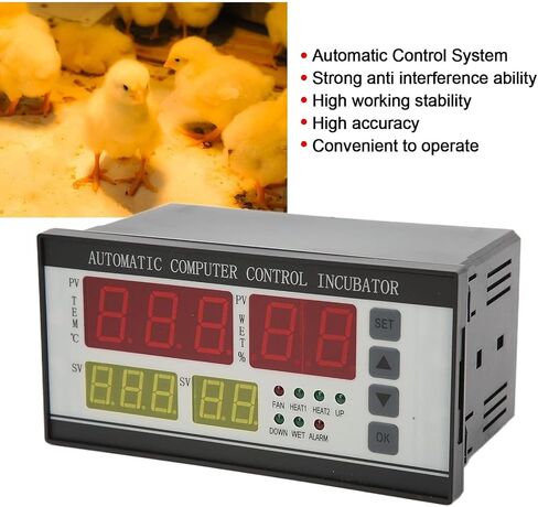 Egg Incubator Temperature Controller with Four Screens Display for Real Time Insights, Automated Control System for Stability and Reliability, Wide Temperature Range and Rapid in Saudi Arabia