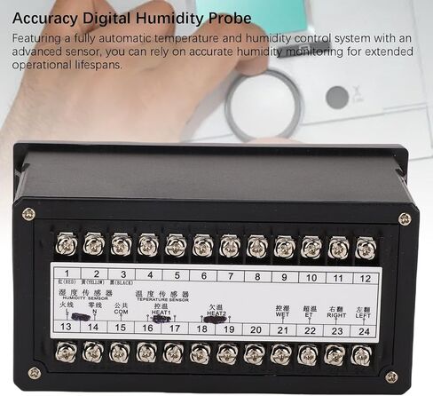 Egg Incubator Temperature Controller with Four Screens Display for Real Time Insights, Automated Control System for Stability and Reliability, Wide Temperature Range and Rapid in Saudi Arabia