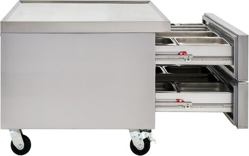 Kratos Commercial Refrigerator, Chef's Base/Equipment Stand, 2 Drawer, 60" W (67K-316) in Kuwait