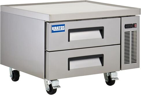 Kratos Commercial Refrigerator, Chef's Base/Equipment Stand, 2 Drawer, 36" W (67K-314) in Saudi Arabia