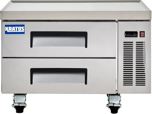 Kratos Commercial Refrigerator, Chef's Base/Equipment Stand, 2 Drawer, 36" W (67K-314) in Saudi Arabia