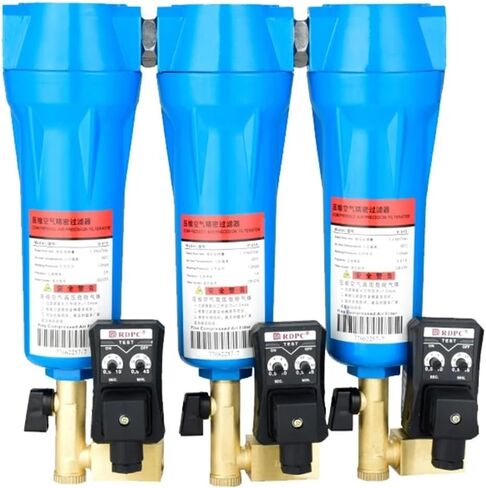 3/4 "1-1/2" فاصل مياه الزيت 015/024/035 Q/P/S/C الملحقات ضاغط ضاغط مضغوط مجفف مرشح Air Precision QPSC (اللون: 024 C) in Kuwait