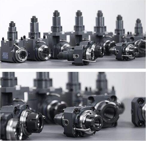 ZAC BMT Driven Tool Holder BMT45 Live Tool Block for CNC Lathe Milling Turret Machine BMT45-0°-ER25 External Clamping CNC Lathe Tool Holder with ER25 Sliding Nut(BMT45-0°-ER25) in Kuwait