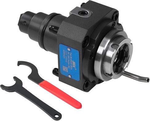 ZAC BMT Driven Tool Holder BMT45 Live Tool Block for CNC Lathe Milling Turret Machine BMT45-0°-ER25 External Clamping CNC Lathe Tool Holder with ER25 Sliding Nut(BMT45-0°-ER25) in Kuwait