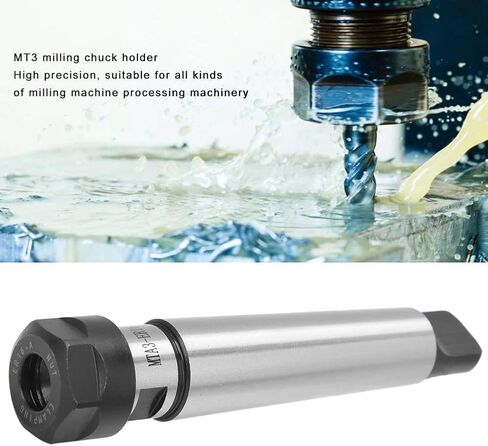 MT3 COLLET Chuck حامل CNC طحن مخرطة MTA3 مع ER16 ER20 ER25 ER32 CORBAN Steel 0.0005in دقة (Walfrontzrdhenbmg6-11) in Saudi Arabia