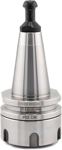 ISO30 ER32 45 حامل الأدوات Collet Chuck متوازنة G2.5 30،000 دورة في الدقيقة CNC حامل مع HSD سحب مسمار الطحن (2) in Saudi Arabia