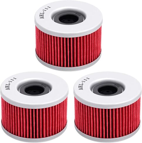1/2/3/4pcs مرشح زيت الدراجات النارية لـ CB450SC TRX400 TRX500 TRX680 TRX700 TRX 400 500 600 FA FORTRAX 15412-413-000 (3pcs) in Saudi Arabia