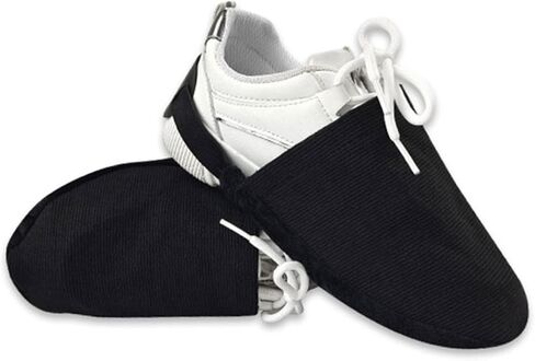TOYANDONA 1Pair Elastic Bowling Shoe Covers Non Slip Sliding Shoe Protectors for Improved Performance Lightweight Flexible Bowling Accessories for Men and Women in Saudi Arabia