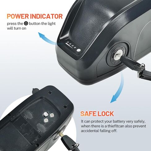 48v 14ah 15ah lithium ion ebike بطارية 48 فولت ملائمة لبطارية Rad pike e bike Rad external Hailong Electric Bike Pack مع شاحن (15 ، أمبير) in Saudi Arabia