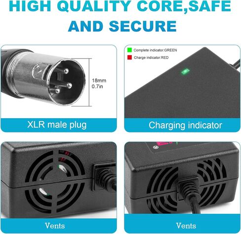 Fancy Buying 54.6V 2A ebike Charger for 48v Fast and Safe 3-Pin Charging of 13S Li-ion Battery in Saudi Arabia