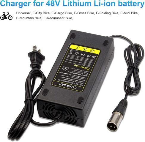 Fancy Buying 54.6V 2A ebike Charger for 48v Fast and Safe 3-Pin Charging of 13S Li-ion Battery in Saudi Arabia