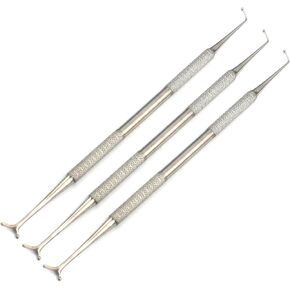 OdontoMed2011 3 PCS Dental Ball Burnisher 27/34 Composite Amalgam Plastic Filling Restorative Instruments ODM in Saudi Arabia