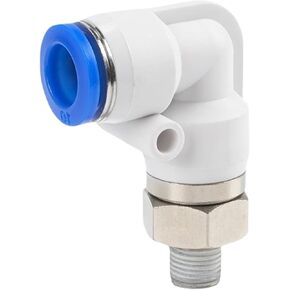 أنبوب الهواء الرئوي الهوائي الهوائي للهواء الهوائي السريع سريع NRC كوع PL8-02 مباشرة من خلال الدوران عالي السرعة NRC (NPL10-02) in Kuwait