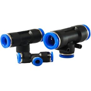 موصل سريع للموصل الهوائية PEG TRACHEA CONNECTOR REDUCER ثلاثي الاتجاهات PEG6-4/8-6/10-8/12-10 (PEG8-4BLACK) in Kuwait