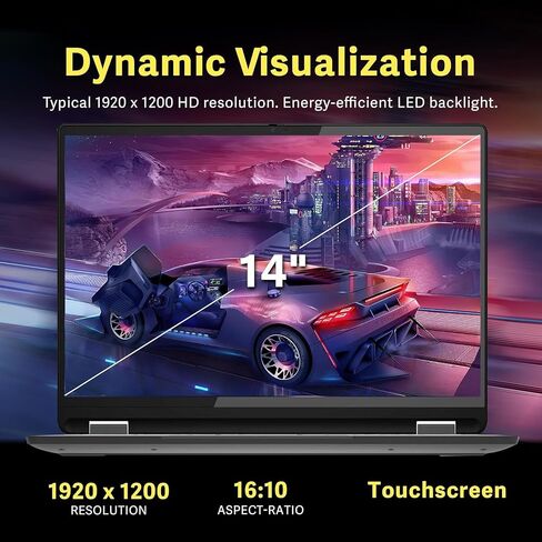 Lenovo - Chromebook Duet 5-13.3 "OLED Touch Screen Tablet - ذاكرة 8 جيجابايت - 128 جيجابايت SSD - مع لوحة المفاتيح - Abyss Blue in Saudi Arabia