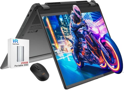 Lenovo - Chromebook Duet 5-13.3 "OLED Touch Screen Tablet - ذاكرة 8 جيجابايت - 128 جيجابايت SSD - مع لوحة المفاتيح - Abyss Blue in Saudi Arabia