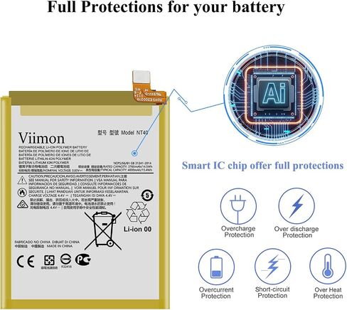 for Moto G Power 2021 Battery Replacement Kits (New Upgraded) Compatible with Moto G Power 2021 Model XT2117 All Model with Manual and Repair Tool Kits in Kuwait