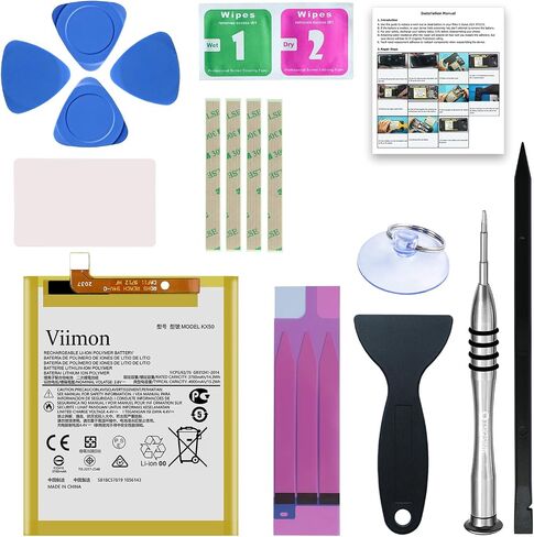 for Moto G Power 2021 Battery Replacement Kits (New Upgraded) Compatible with Moto G Power 2021 Model XT2117 All Model with Manual and Repair Tool Kits in Kuwait