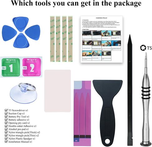 for Moto G Power 2021 Battery Replacement Kits (New Upgraded) Compatible with Moto G Power 2021 Model XT2117 All Model with Manual and Repair Tool Kits in Kuwait