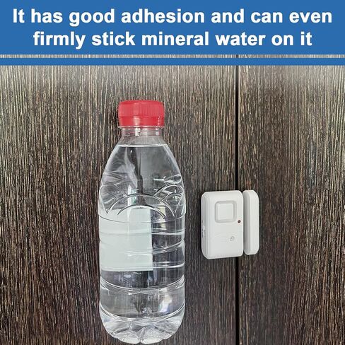 Replacement Adhesive for GE Personal Security Window and Door Alarm, Double Sided Adhesive Pads, Easy Installation(12 Sensor and 12 Magnet Pads) in Kuwait