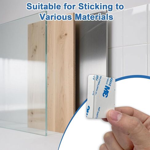 Replacement Adhesive for GE Personal Security Window and Door Alarm, Double Sided Adhesive Pads, Easy Installation(12 Sensor and 12 Magnet Pads) in Kuwait