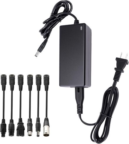 29.4V 2A Charger Charger Replaceper ، مع 7 مقابس ، شاحن استبدال بطارية الليثيوم 7S لـ Jetson ، Gotrax ، Sisigad ، إلخ in Saudi Arabia