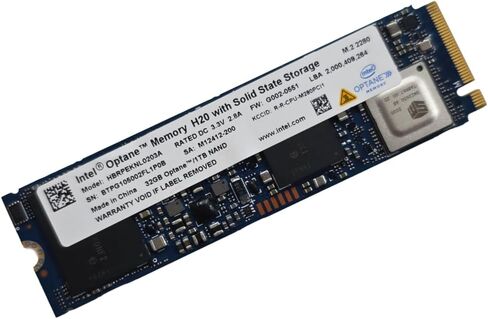New Intel Optane H20 HBRPEKNL020AH SSD OEM PCIe NVME 512GB + 32GB M.2 for Yoga C940 Inspiron Envy Asus Spectre x360 2-in-1 Laptops and Desktop (Intel Optane H20 512GB) in Saudi Arabia
