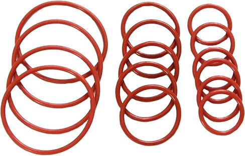 10 Pcs Vmq O Ring Seal, 5mmx57mmx67mm, Red Rubber Gasket(5mmx44mmx54mm) in Saudi Arabia